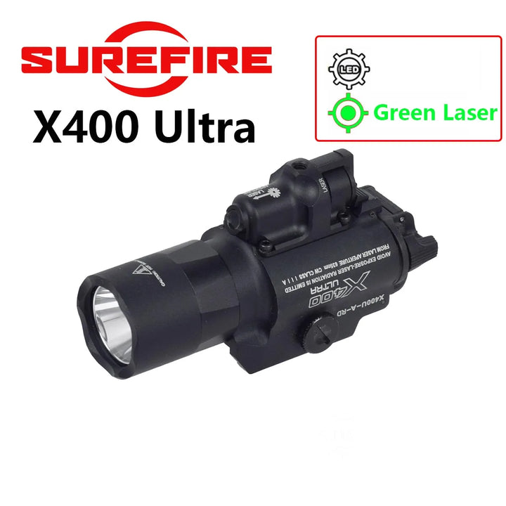 SmartGearPros Tactical SureFire M600 Weapons Flashlight - Hunting Scout Torch for AR15 Rifle