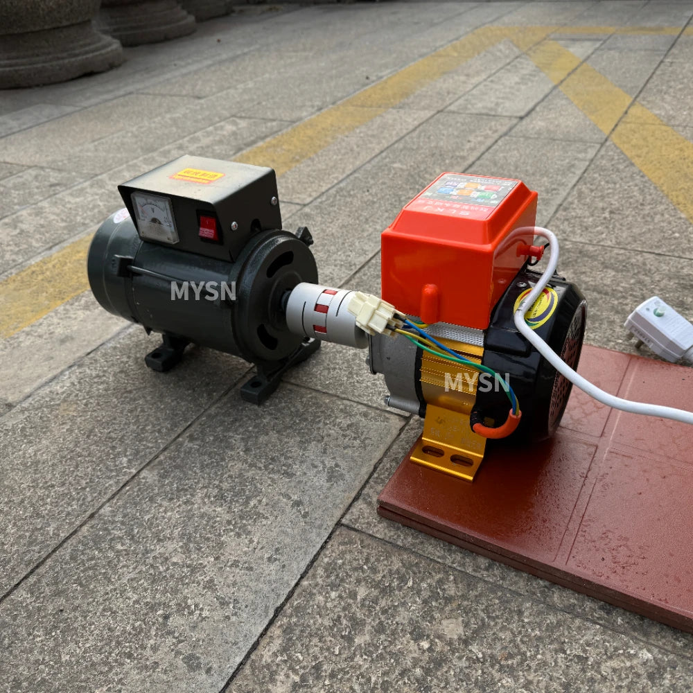 SmartGearPros Electric Generator 3KW-7KW - Magnetic Alternator Brushless Generator Set with Adjustable Speed Motor