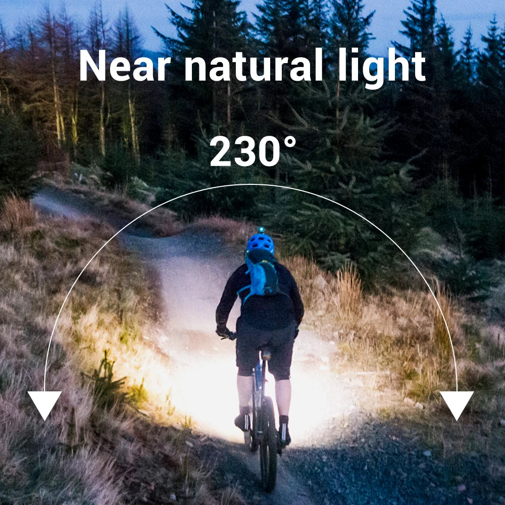 SmartGearPros USB Rechargeable LED Headlamp – Waterproof Sensor Flashlight for Camping & Fishing