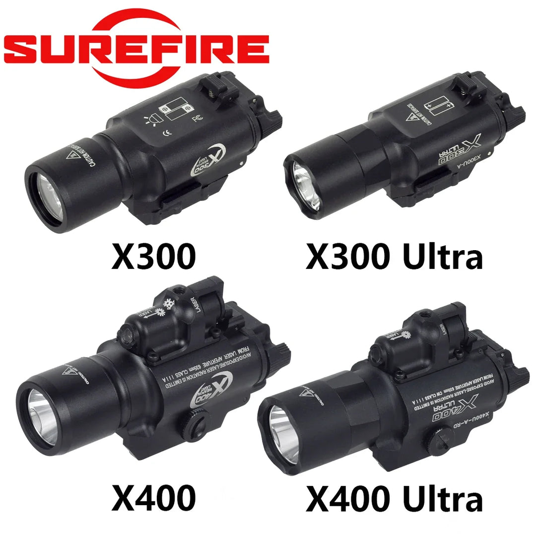 SmartGearPros Tactical SureFire M600 Weapons Flashlight - Hunting Scout Torch for AR15 Rifle