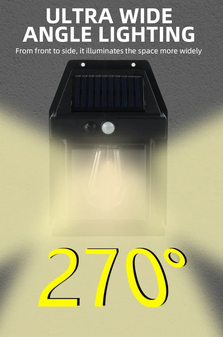 Image showing brightness levels across outdoor wall