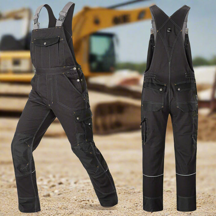 All In One Work Clothes Work Overalls Men Workwear Suit Welding Multi Pockets Jumpsuit Men Work Workshop Repairman Uniform product image showing features or usage