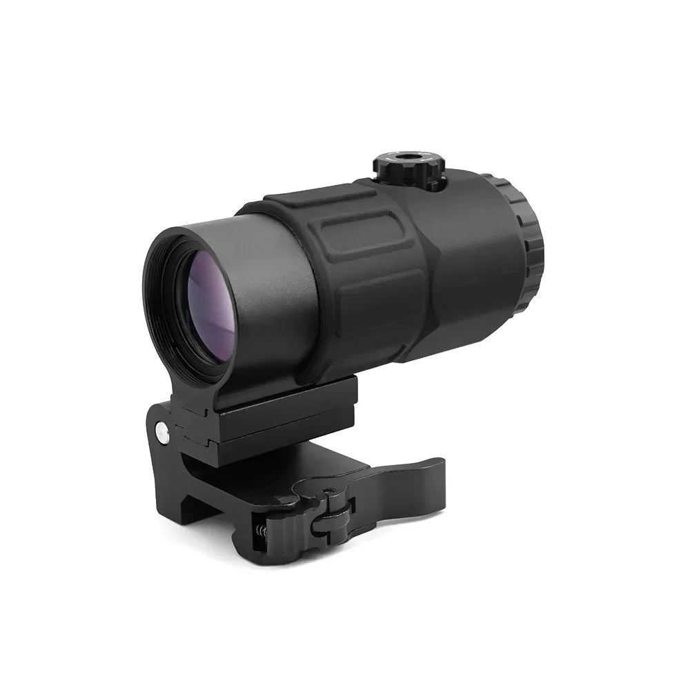 EVOLUTION GEAR G45 Tactical Magnifier – 5x Flip-to-Side Scope