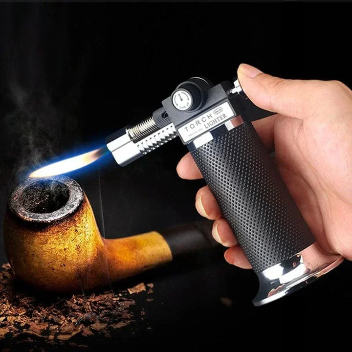 SmartGearPros Windproof Gas Lighter – High-Capacity BBQ & Kitchen Cooking Torch