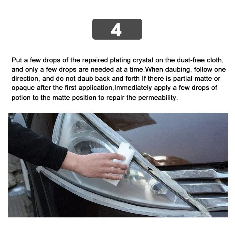 SmartGearPros Headlight Restoration Fluid