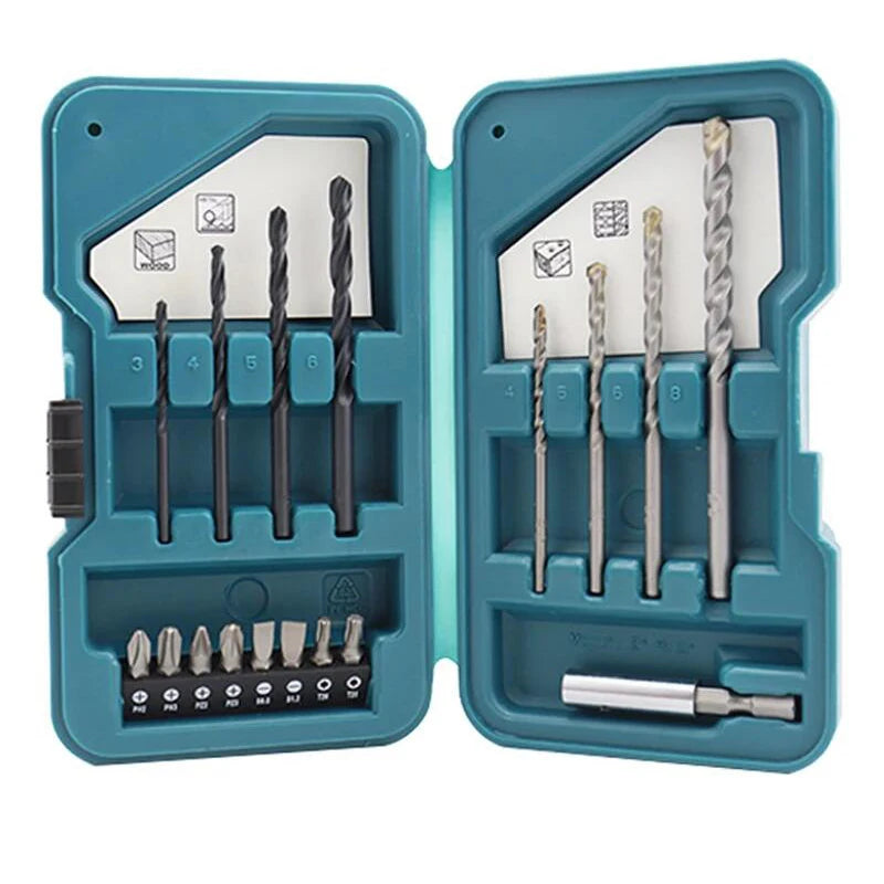 SmartGearPros Universal Impact Driver Bit Set – Compatible with Makita, DeWalt, Milwaukee & More
