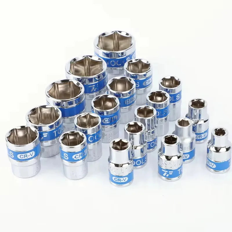 NIUXIANG 1/2" Drive Deep Impact Socket – Metric Chromium-Vanadium Steel