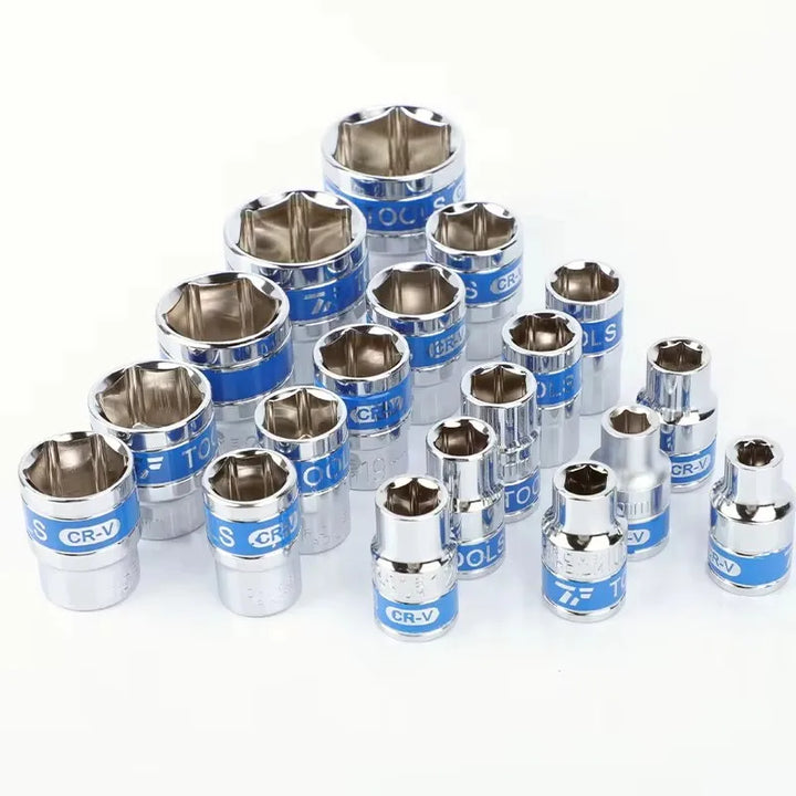 NIUXIANG 1/2" Drive Deep Impact Socket – Metric Chromium-Vanadium Steel