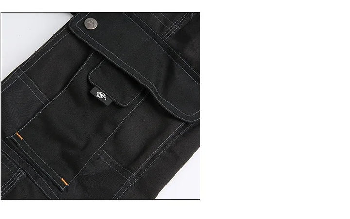 All In One Work Clothes Work Overalls Men Workwear Suit Welding Multi Pockets Jumpsuit Men Work Workshop Repairman Uniform product image showing features or usage