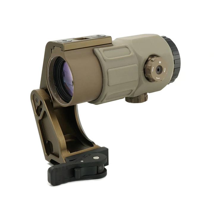 EVOLUTION GEAR G45 Tactical Magnifier – 5x Flip-to-Side Scope