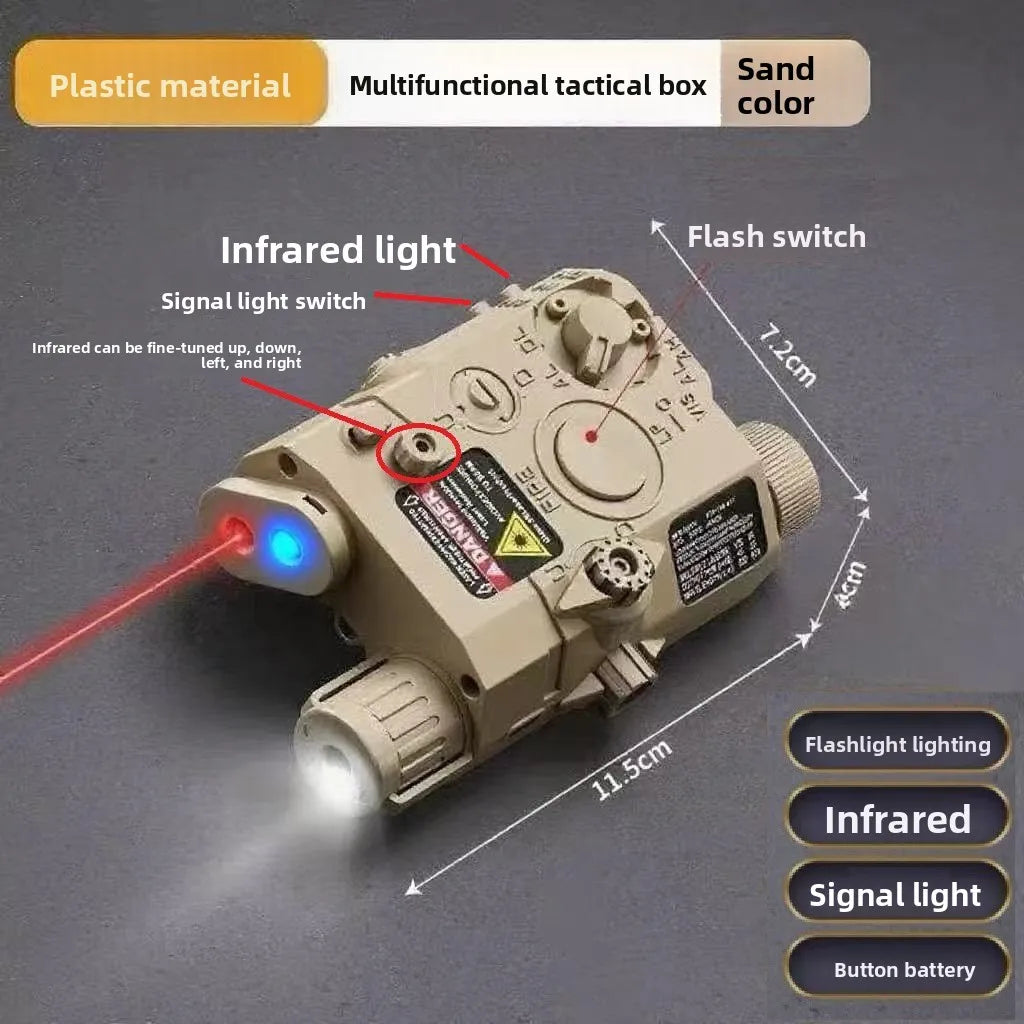 PEQ-15 Tactical Laser & Flashlight Combo – 20mm Rail Mount