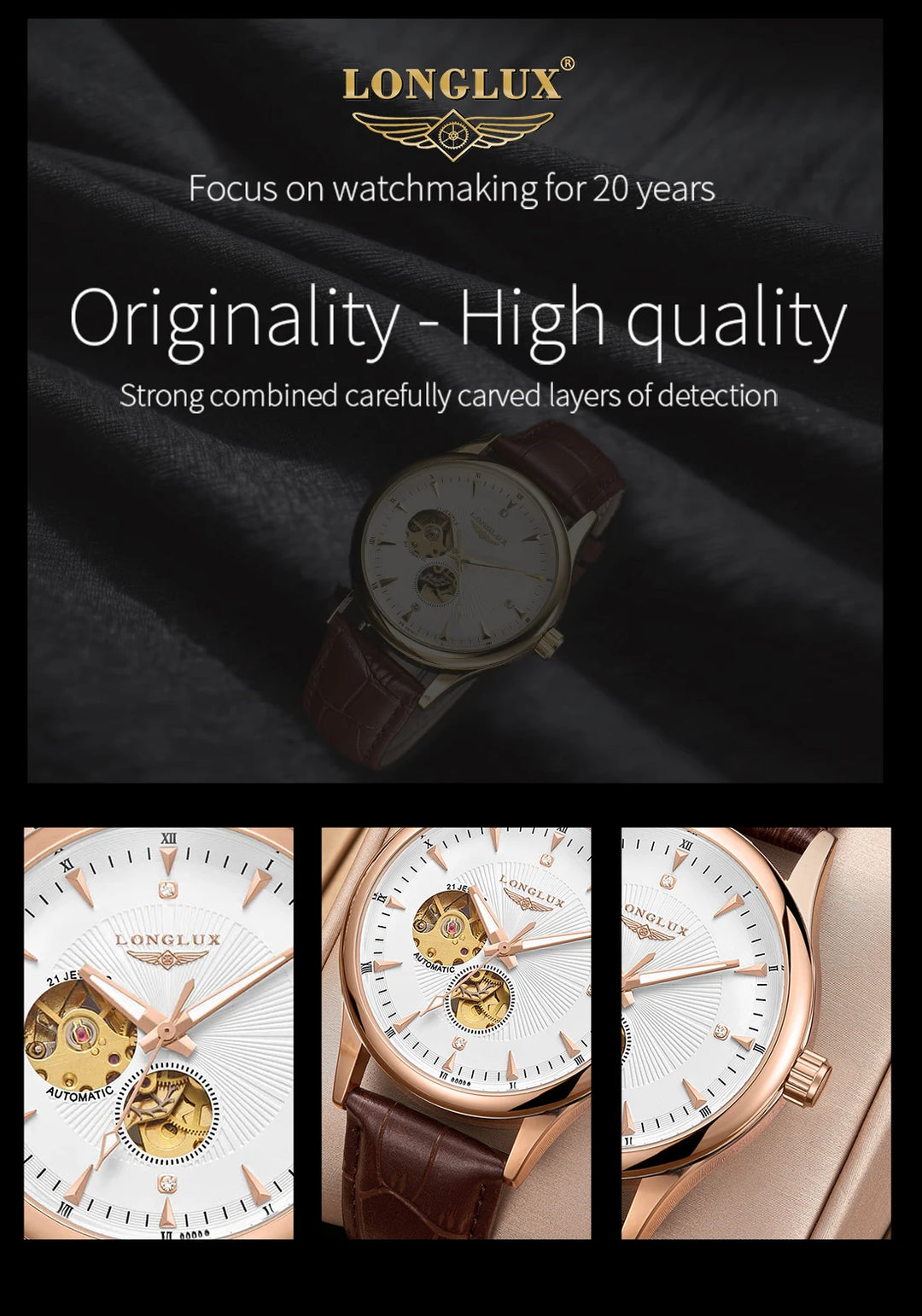 Multiple color variants displayed side-by-side