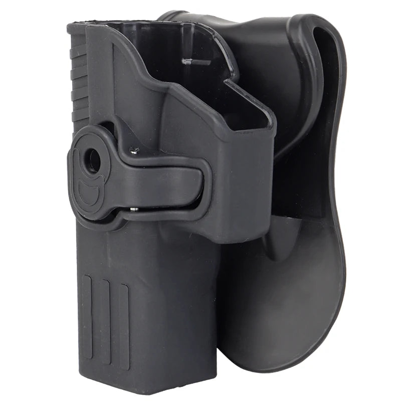 SmartGearPros Tactical Gun Holster for Glock 17/19 - Quick Locking Belt Pistol Holster
