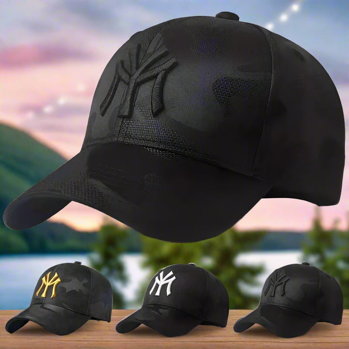 SmartGearPros Camo Letter Cap - Rugged Embroidered Baseball Hat