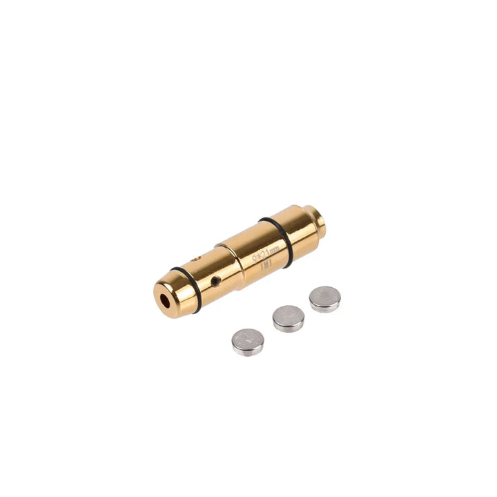 SmartGearPros Tactical 9mm/7.62x39 Training Laser Bullet - Dry Fire Bore Sight Snap Cap