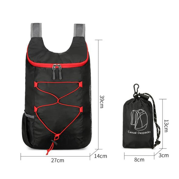 SmartGearPros Folding Survival Backpack – Ultralight, Durable & Built for Adventure