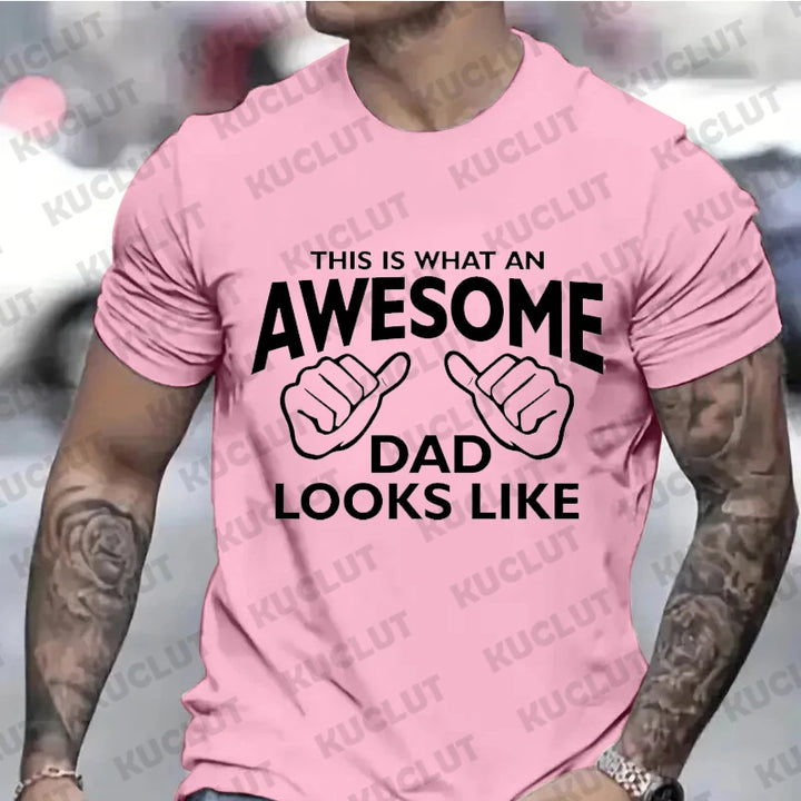 SmartGearPros Awesome Dad Tee – The Ultimate Father's Day Gift! 🎁👕