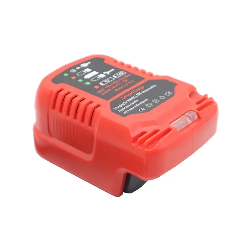 SmartGearPros Mini Li-ion Battery Charger - 12V/24V Portable Multi-Plug Power Adapter