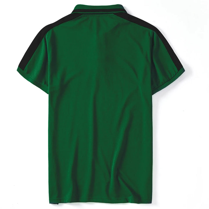 SmartGearPros Embroidered Polo – Men’s Cotton Shirt with Giraffe Design for Casual Class