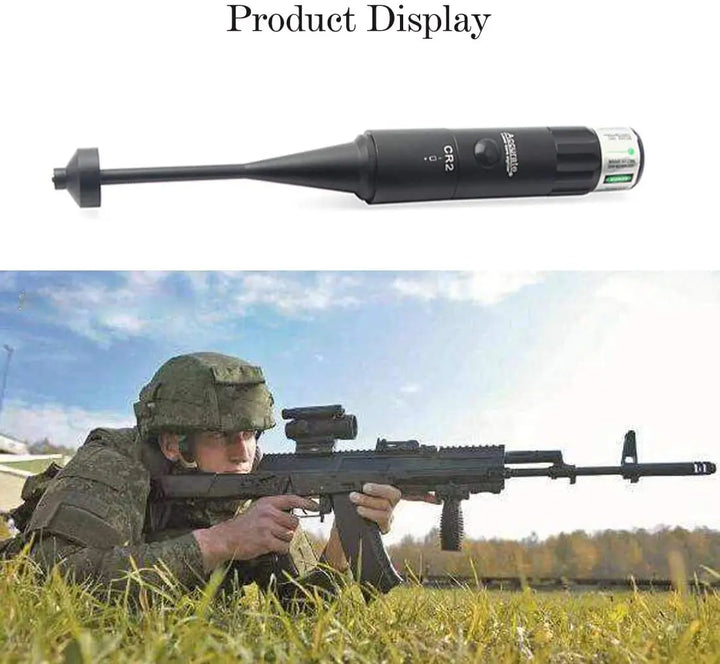 SmartGearPros Green Laser BoreSighter Kit - .177 to .50 Caliber Rifles & Handguns