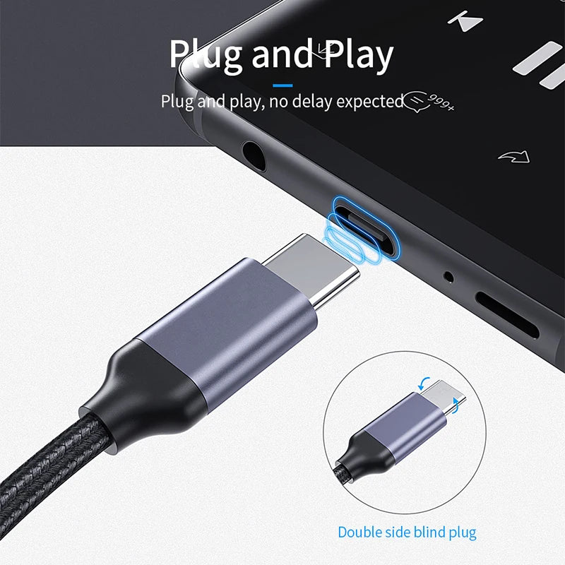 SmartGearPros USB-C to 3.5mm Adapter – 2-in-1 Audio + Charging Converter for Type-C Devices