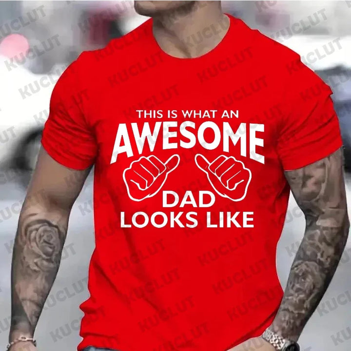 SmartGearPros Awesome Dad Tee – The Ultimate Father's Day Gift! 🎁👕