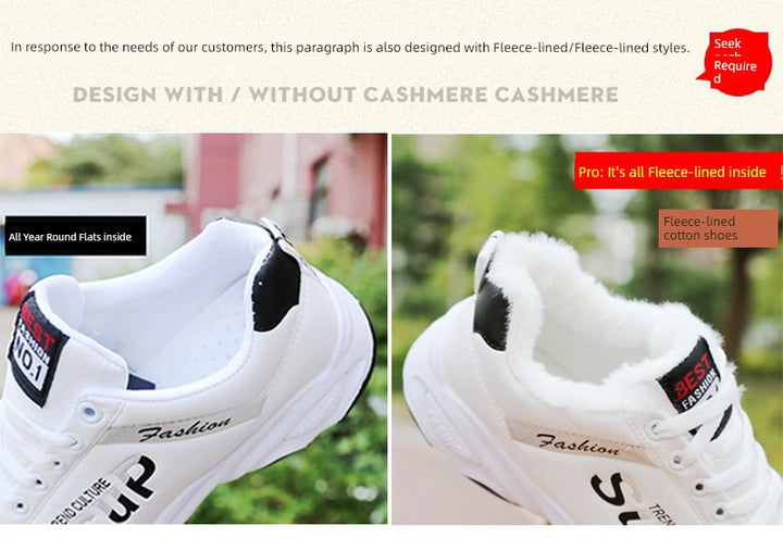 Lightweight sneakers shown from top-down perspective