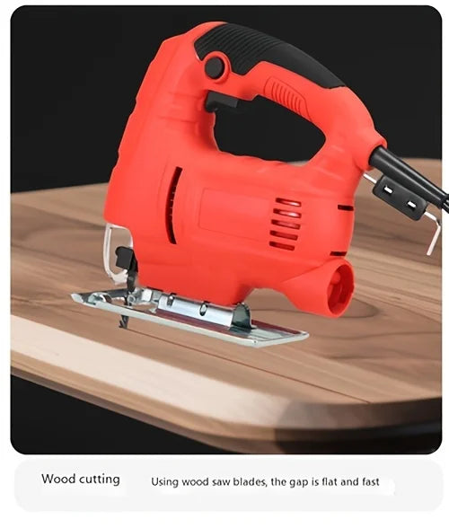 SmartGearPros 710W Electric Jig Saw – 6-Speed Adjustable Cutter for Wood, Metal & DIY Projects