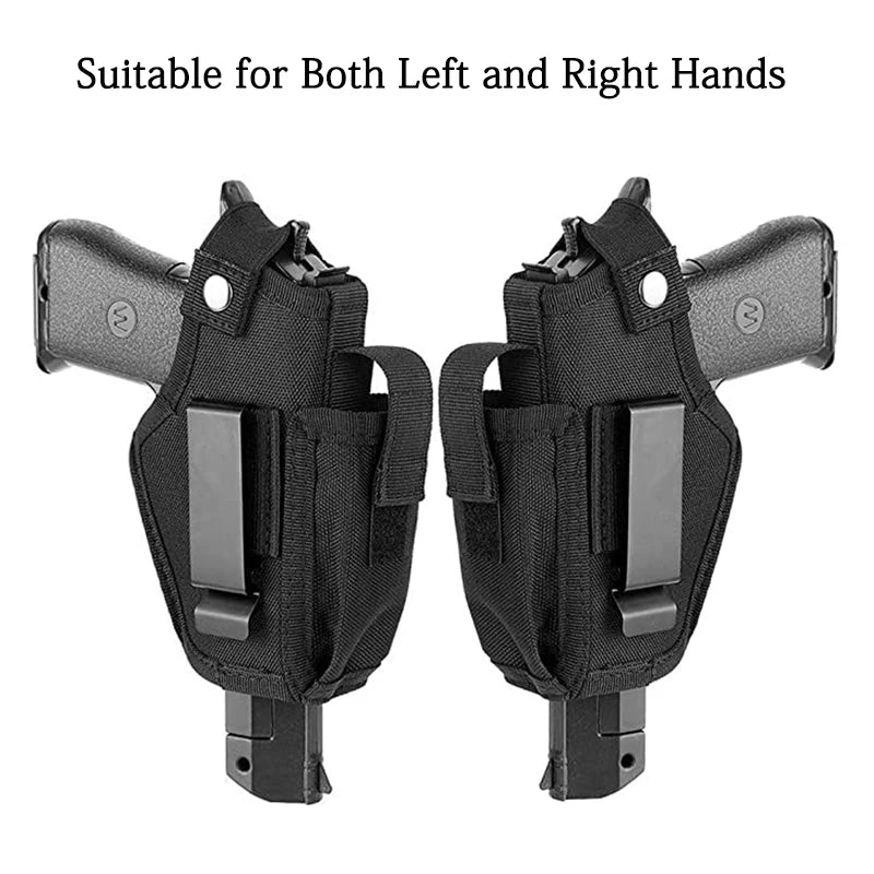 SmartGearPros Outdoor Tactical Gun Holster with Bullet Clip - Universal IWB/OWB Pistol Bag