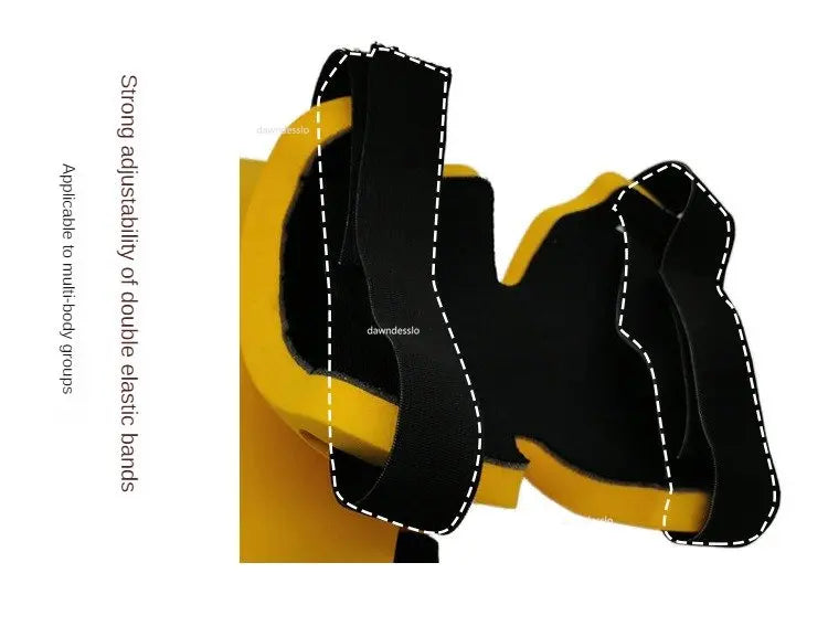 Eva Garden Knee Pad High Density Protection Kneeling Cushion Suitable For Gardening Floor Installation Car Repair product image showing features or usage