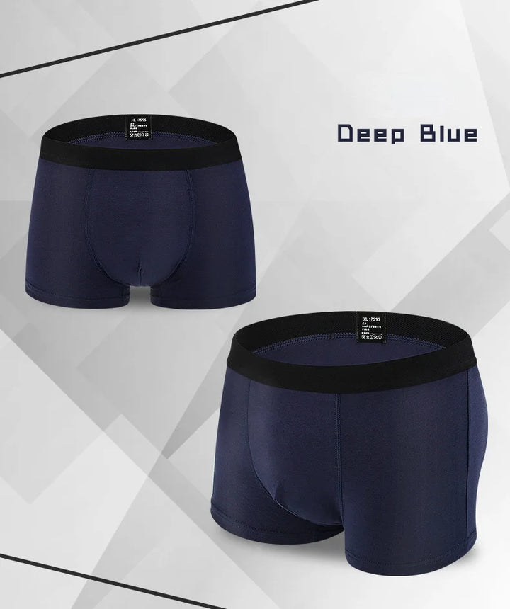 SmartGearPros BambooFlex Boxer Set - 6-Pack Ultra-Soft Breathable Underwear