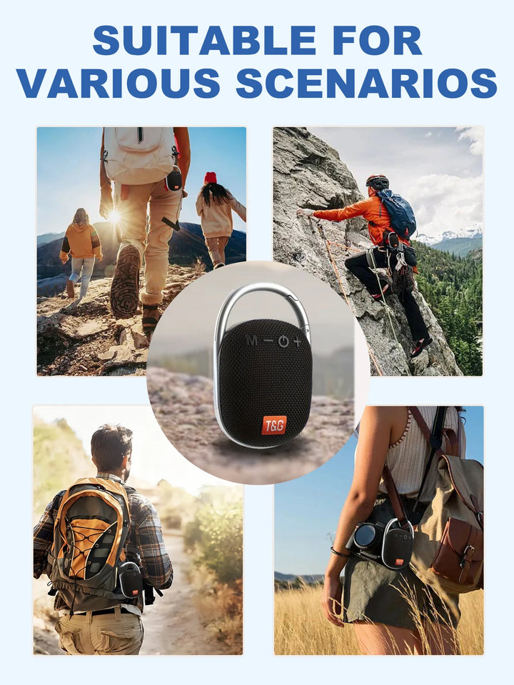 SmartGearPros TG321 Bluetooth Speaker – Portable Mini Wireless Speaker with Bold Sound & Modern Style