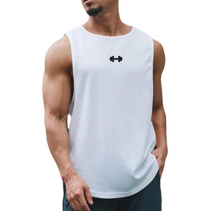 SmartGearPros Men's Gym Tank – Breathable, Sleeveless Muscle Tee for Summer Workouts