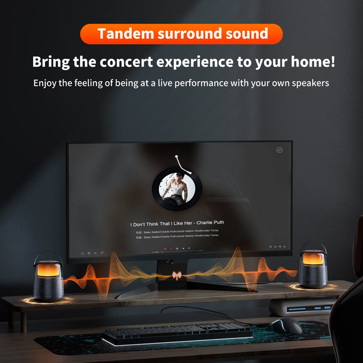 SmartGearPros QERE HF55 Bluetooth Speaker – Hi-Res 20W Audio with Dual Drivers & Premium Build