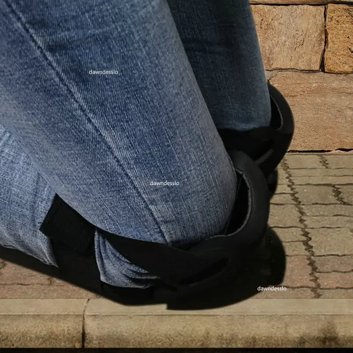 Eva Garden Knee Pad High Density Protection Kneeling Cushion Suitable For Gardening Floor Installation Car Repair product image showing features or usage