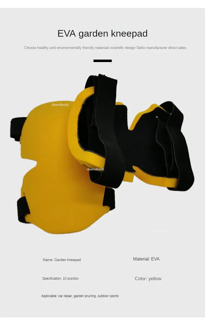 Eva Garden Knee Pad High Density Protection Kneeling Cushion Suitable For Gardening Floor Installation Car Repair product image showing features or usage