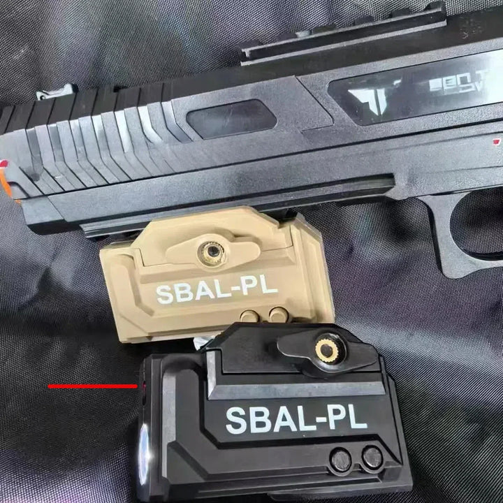 Tactical Nylon Flashlight Holder with IR Illumination & Laser