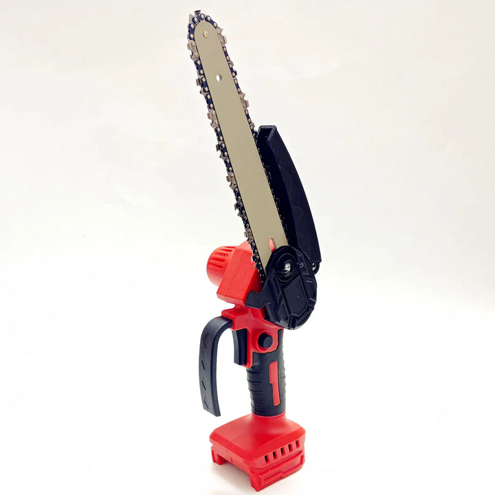 Fit For Milwaukee 18V Battery 8 Inch Chain Saw Brushless Chainsaw Electric Cordless Pruning Woodworking Cutting Power Tools product image showing features or usage