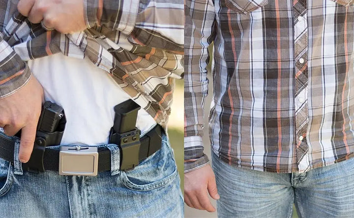 OPHIDIAN Double Stack Magazine Pouch – IWB/OWB 9mm/.40 Mag Carrier