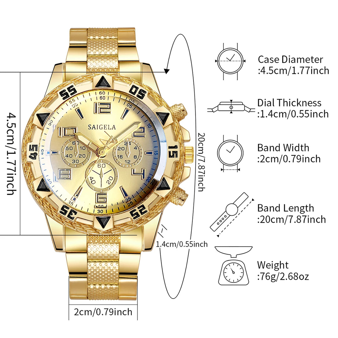 SmartGearPros Men's Business Watches – Sleek, Professional, & Timeless Design for Every Occasion