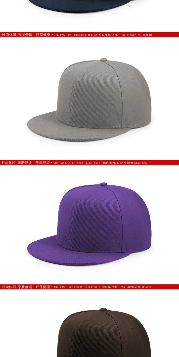 Big Bone Man Plus Size 64Cm Baseball Caps Adult Flat Peak Hip Hop Fitted Hat Men Women Large Size Snapback Cap Size 60Cm 62Cm product image showing features or usage