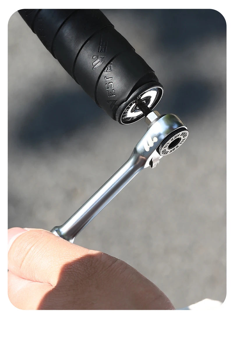 Multifunctional ratchet tool kit image angle 21