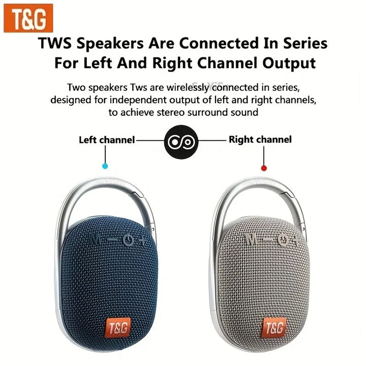 SmartGearPros TG321 Bluetooth Speaker – Portable Mini Wireless Speaker with Bold Sound & Modern Style