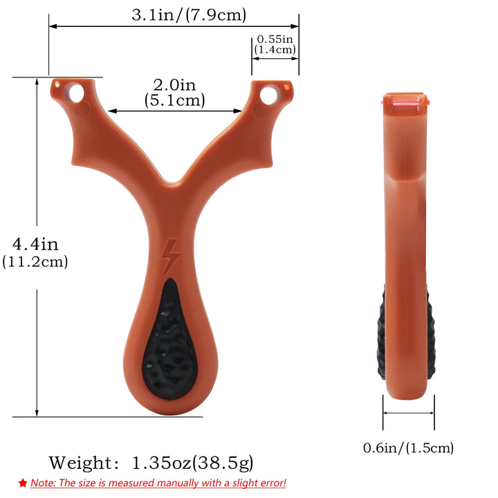 Tactical Resin Slingshot – Lightweight Hunting & Survival Tool