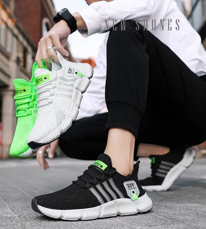 Side profile view highlighting cushioned sole and arch support