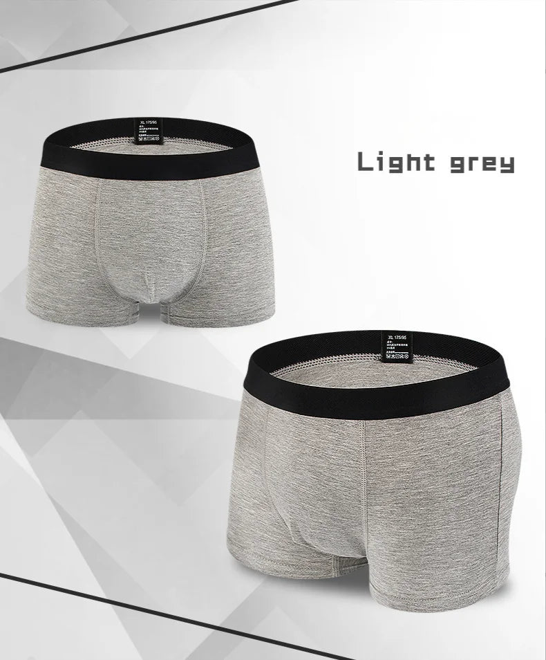 SmartGearPros BambooFlex Boxer Set - 6-Pack Ultra-Soft Breathable Underwear
