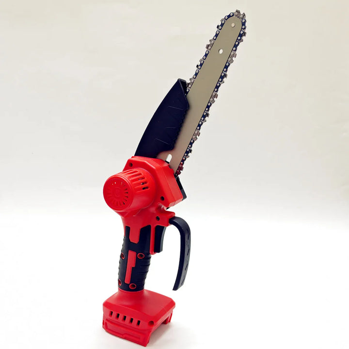 Fit For Milwaukee 18V Battery 8 Inch Chain Saw Brushless Chainsaw Electric Cordless Pruning Woodworking Cutting Power Tools product image showing features or usage