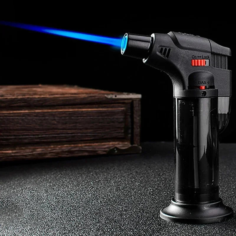 SmartGearPros Windproof Gas Lighter – High-Capacity BBQ & Kitchen Cooking Torch