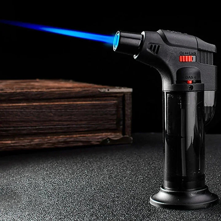 SmartGearPros Windproof Gas Lighter – High-Capacity BBQ & Kitchen Cooking Torch