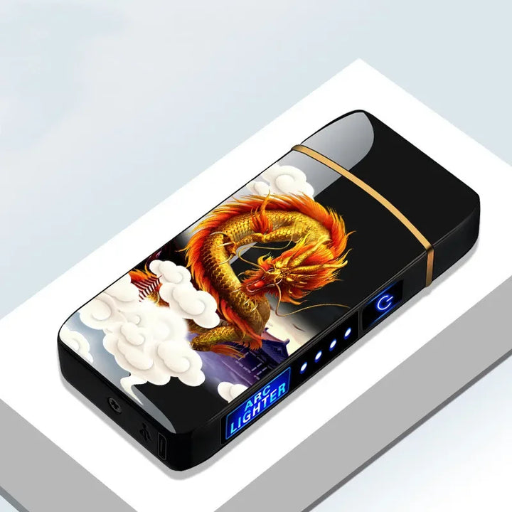 SmartGearPros Windproof Electric Plasma Lighter – Rechargeable, Flameless & USB Powered for Camping or Everyday Carry